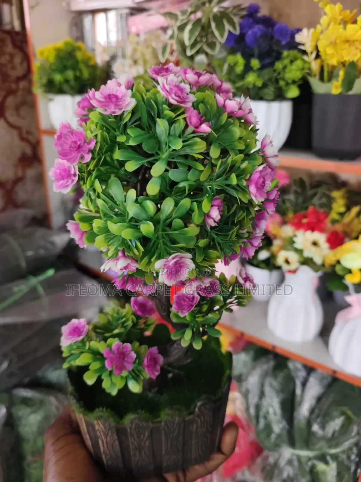 Cup Flowers. Available in Different Sizes and Flowers .