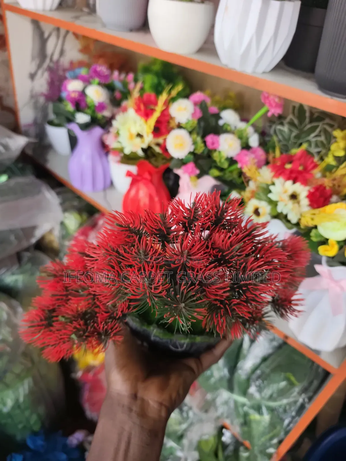Cup Flowers. Available in Different Sizes and Flowers .