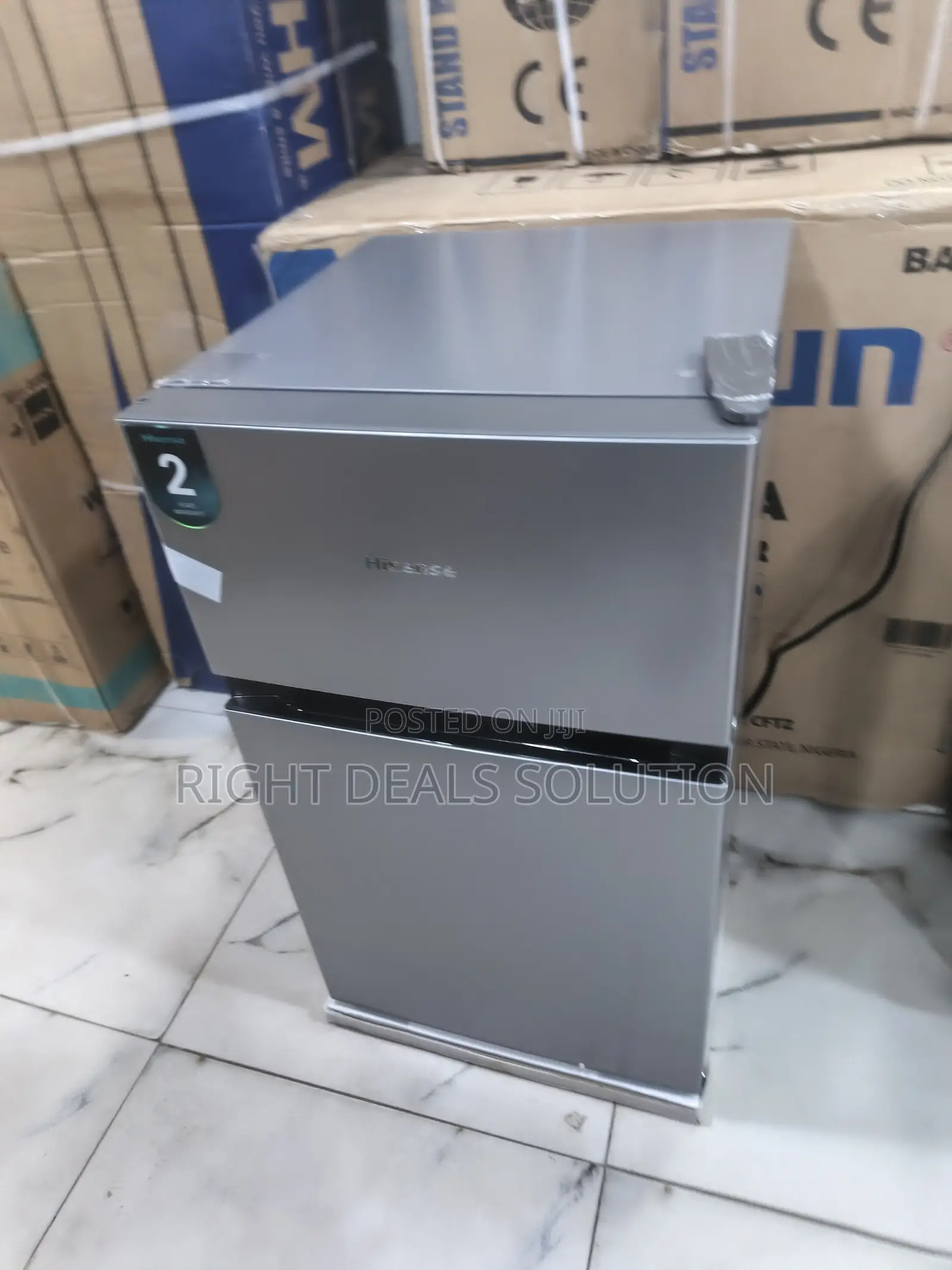 Hisense 120DR Double Door Refrigerator