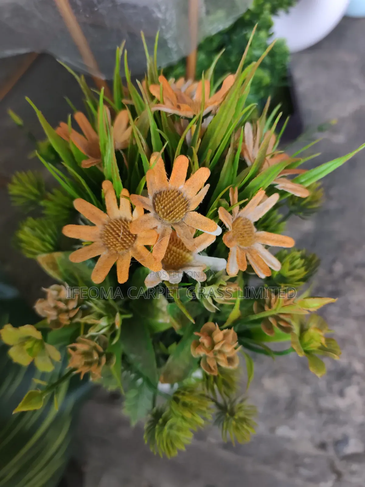 Cup Flowers. Available in Different Sizes and Flowers .