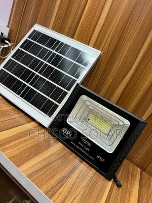 100w Solar Flood Light