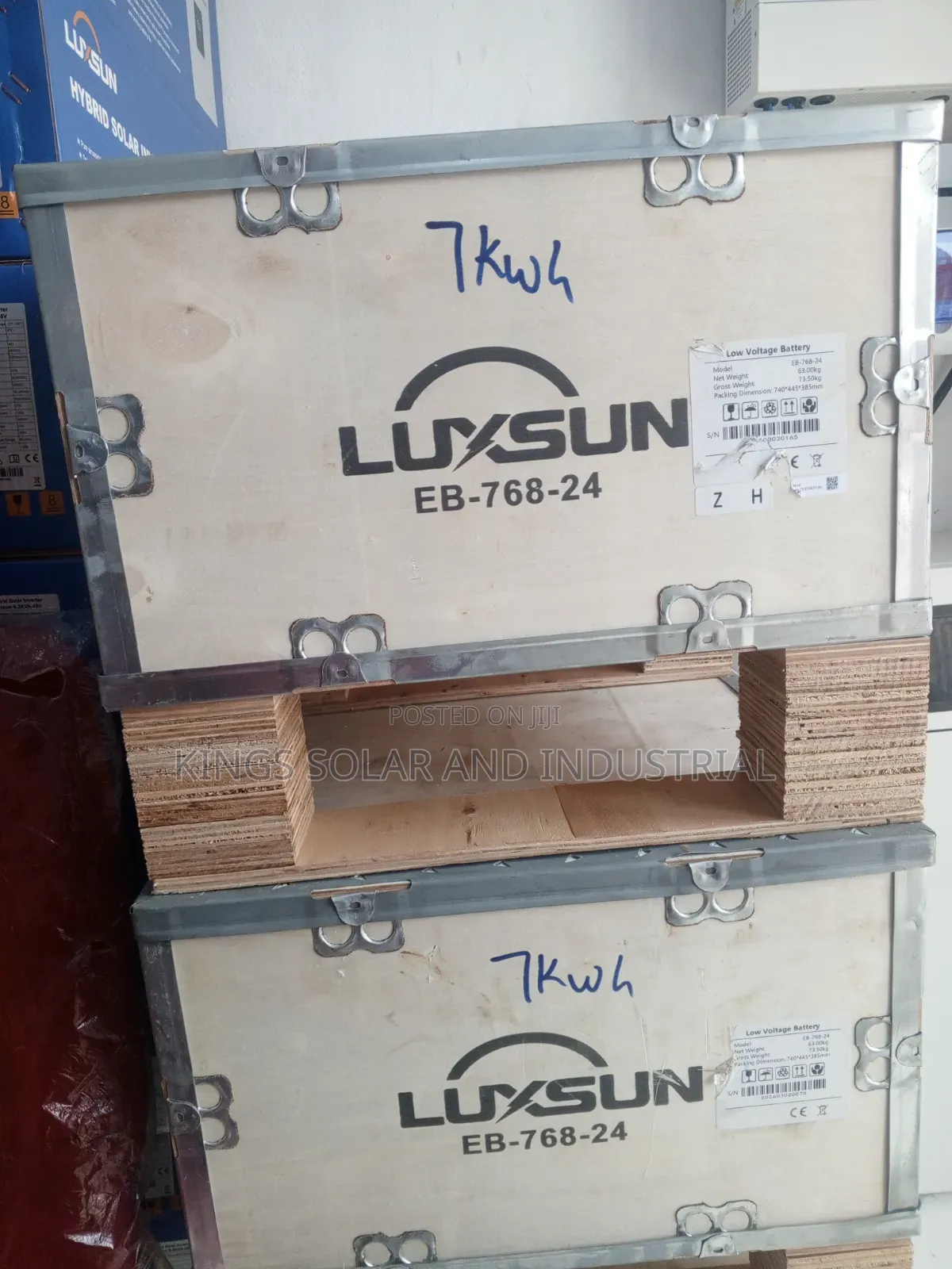 Luxsun Lithium Battery 24v 7kwh