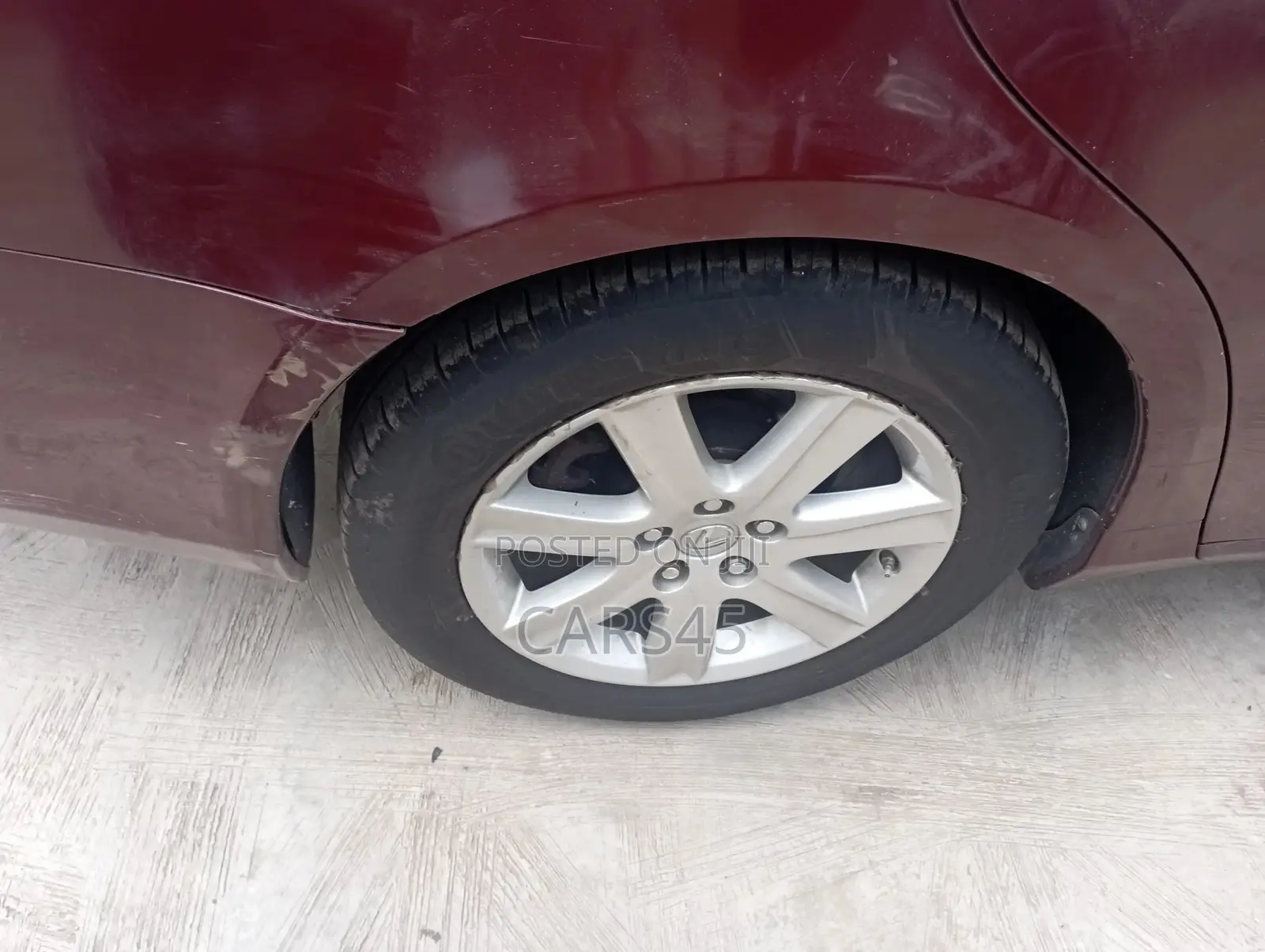 Lexus ES 2008 Burgandy