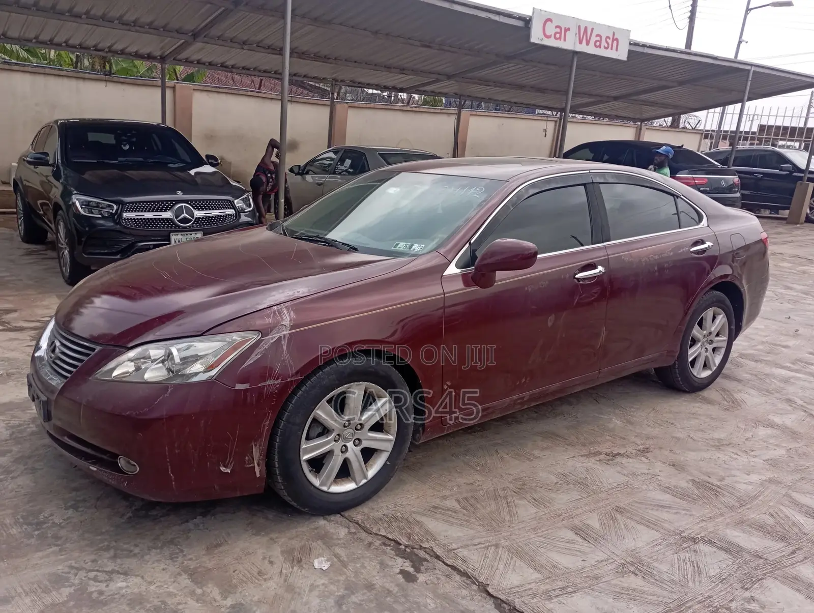 Lexus ES 2008 Burgandy