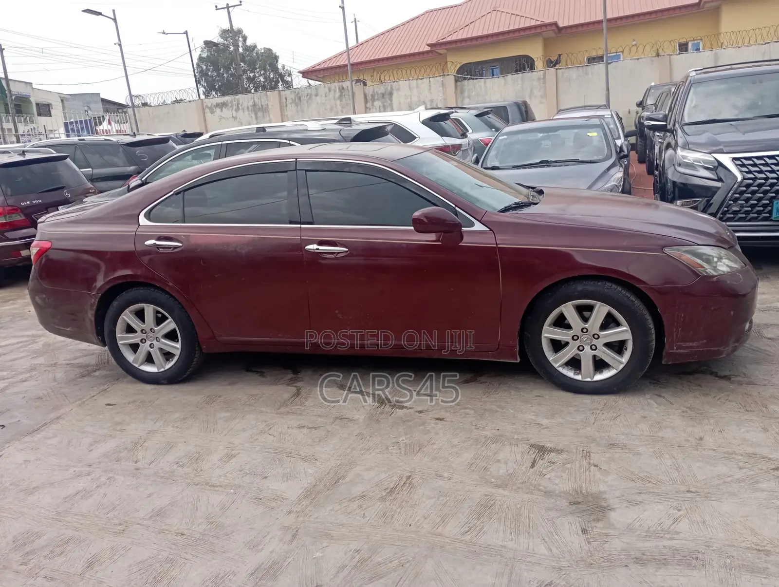 Lexus ES 2008 Burgandy