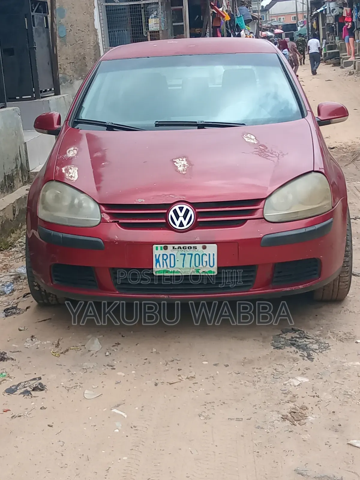 Volkswagen Golf 2006 Red