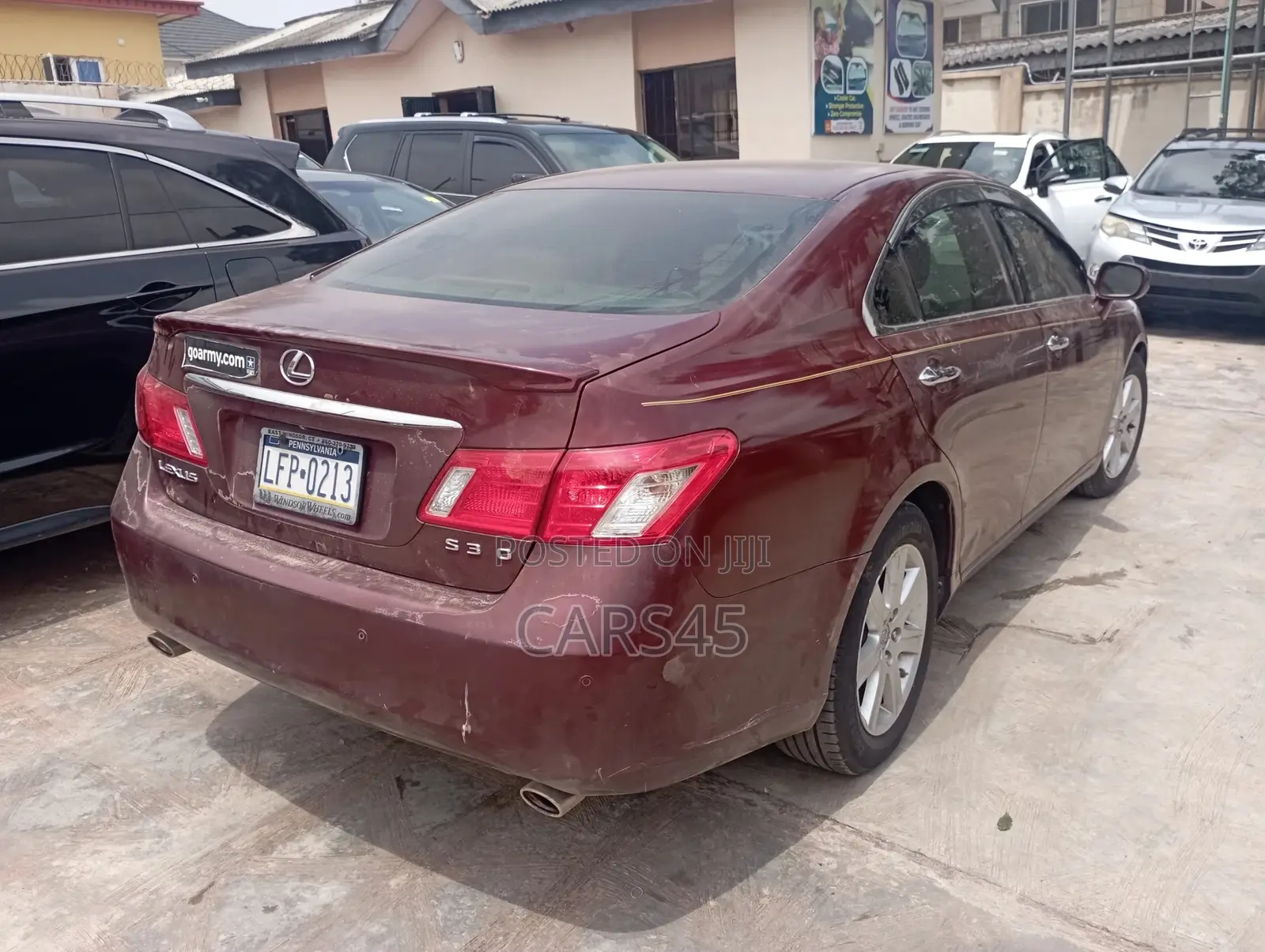 Lexus ES 2008 Burgandy