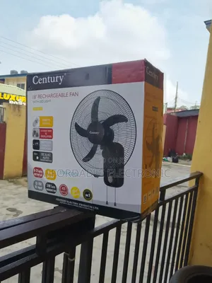 New in Wall Mounted Century 18inch Rechargeable Fan