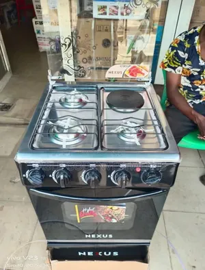 Original Nexus 4Burner 50by50 Gas Cooker With Grill and Oven