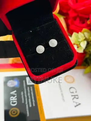 Diamond Earrings.
