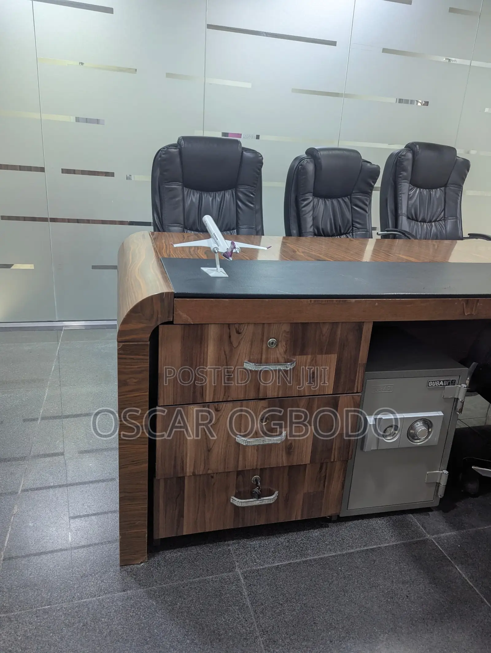 Office Table and Drawers