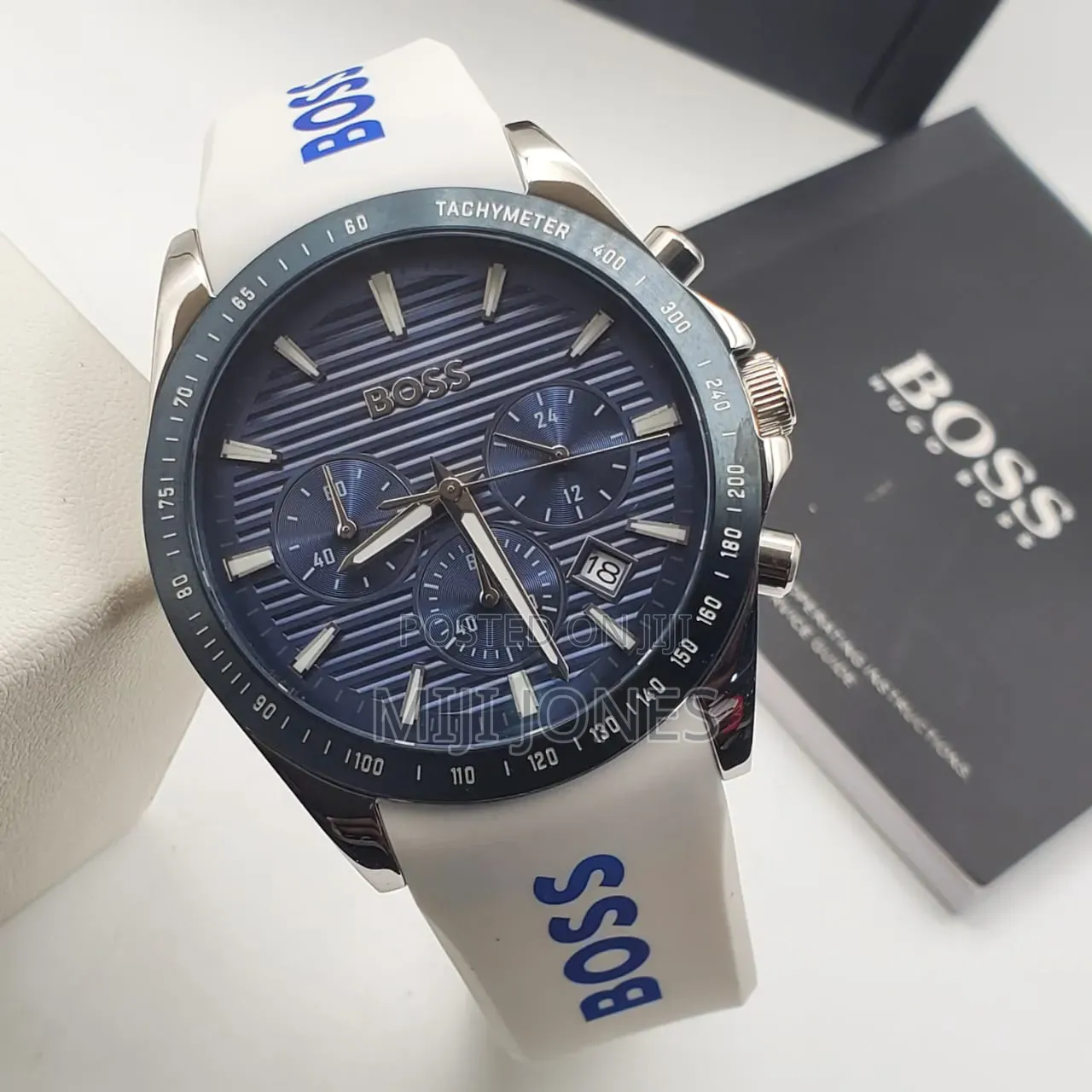 Luxury BOSS Inspired Men Rubber Watch - Quartz Battery*