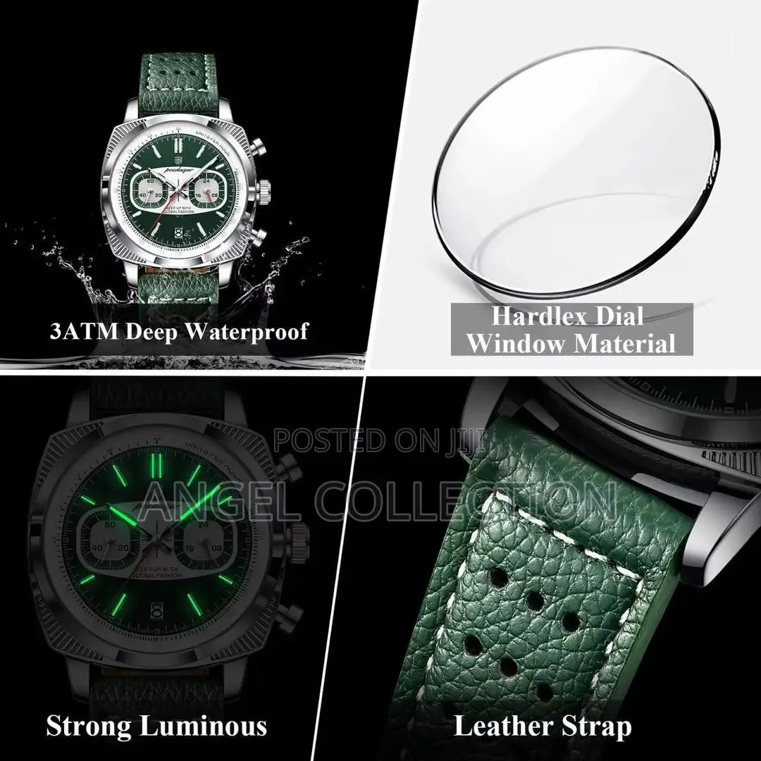 Poedegar Leather Strap