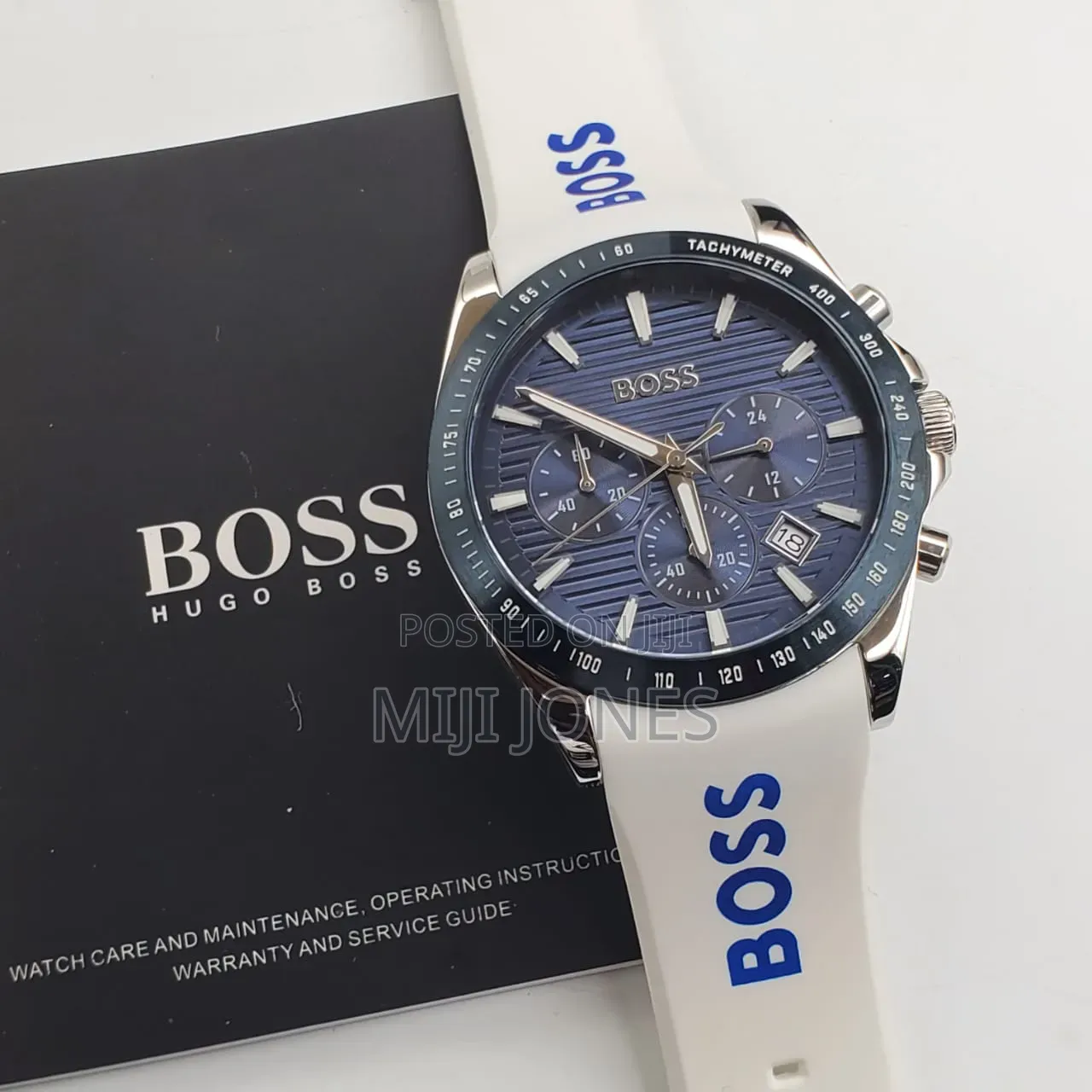 Luxury BOSS Inspired Men Rubber Watch - Quartz Battery*
