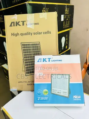 AKT 300W LED Solar Flood Light With Separate Panel
