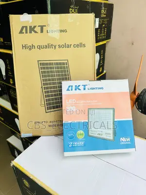 AKT 300W LED Solar Flood Light With Separate Panel