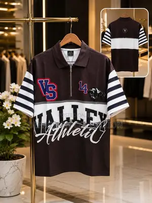 Men's Valley Athletic Zip Polo Shirt |