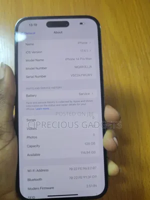 Apple iPhone 14 Pro Max 128 GB Purple