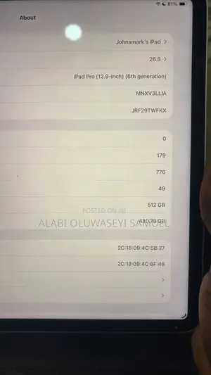 Apple iPad (2022) 512 GB Silver