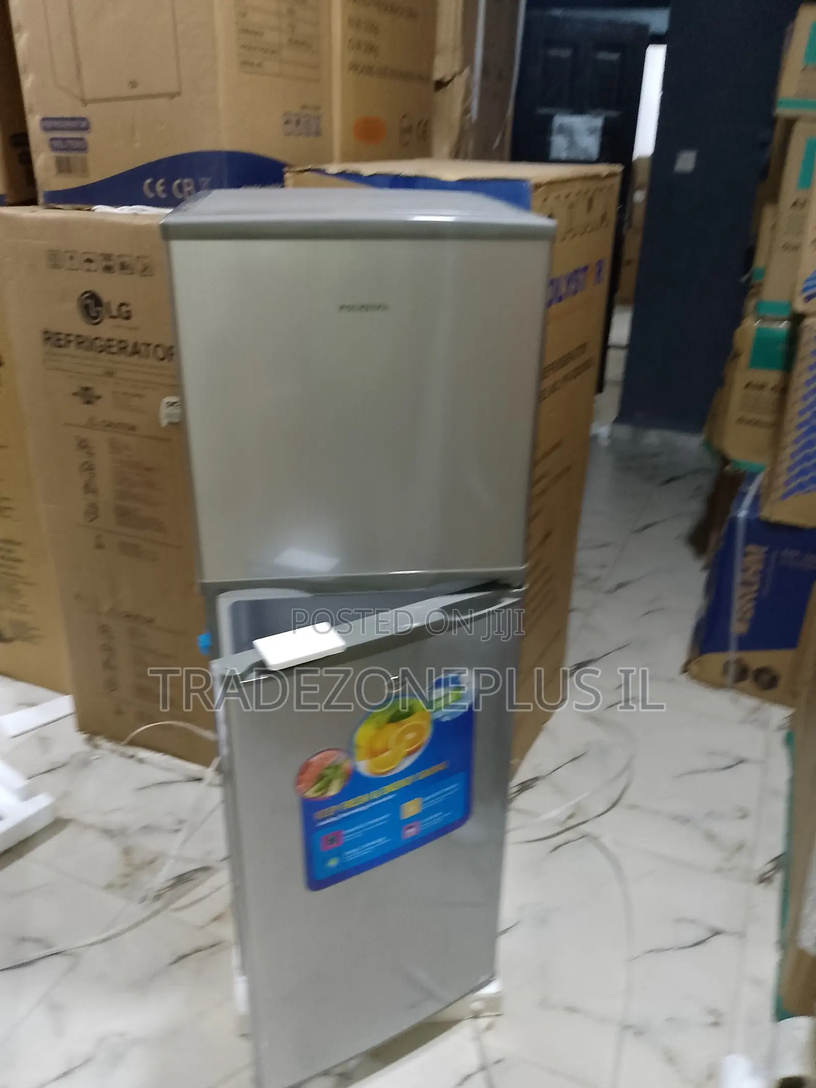 Polystar Modern Double Door Refrigerator