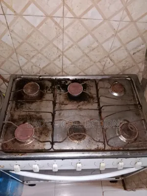 Large Gas Burner With Oven