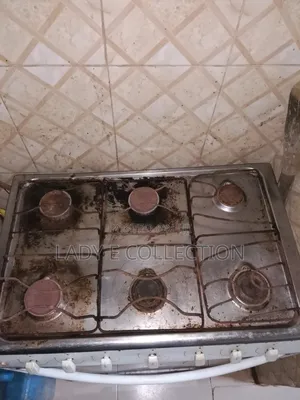 Large Gas Burner With Oven