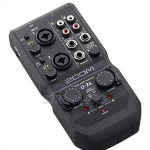 Zoom U-24 Audio Interface Mixer.