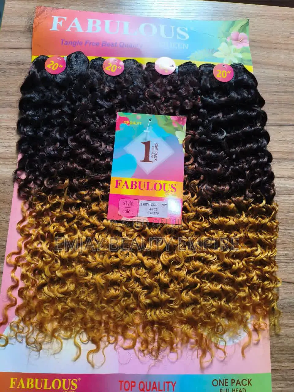 Packet Curly Hairs