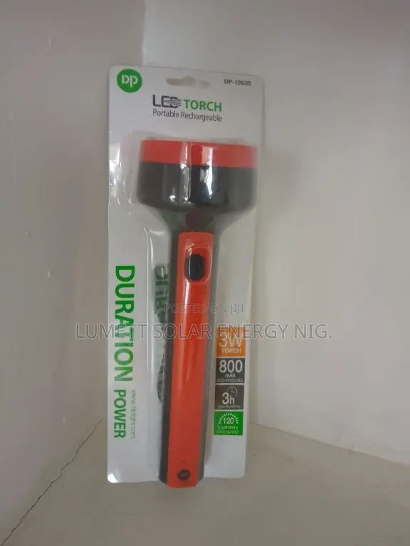 DP Rechargeable Search Flashlight DP-1953B Wholesale Nigeria