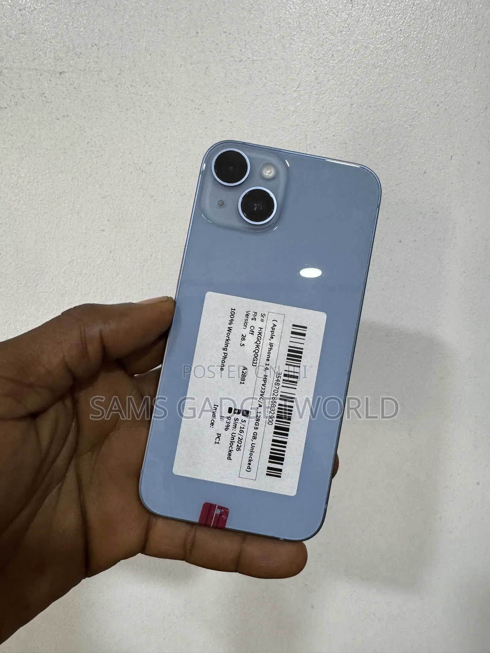 Apple iPhone 14 128 GB Blue