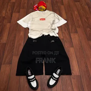 Luxury Combo, Supreme Mm6 Box T-Shirts, Jorts and Shoes