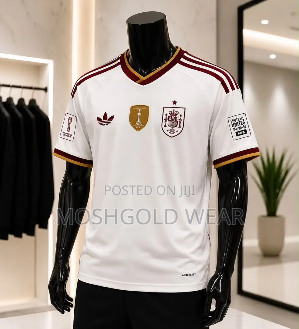 Spain Away Jerseys