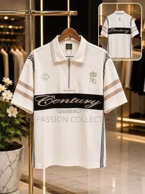 Men's Century Zip Polo Shirt | Luxury Casual Fashion Top