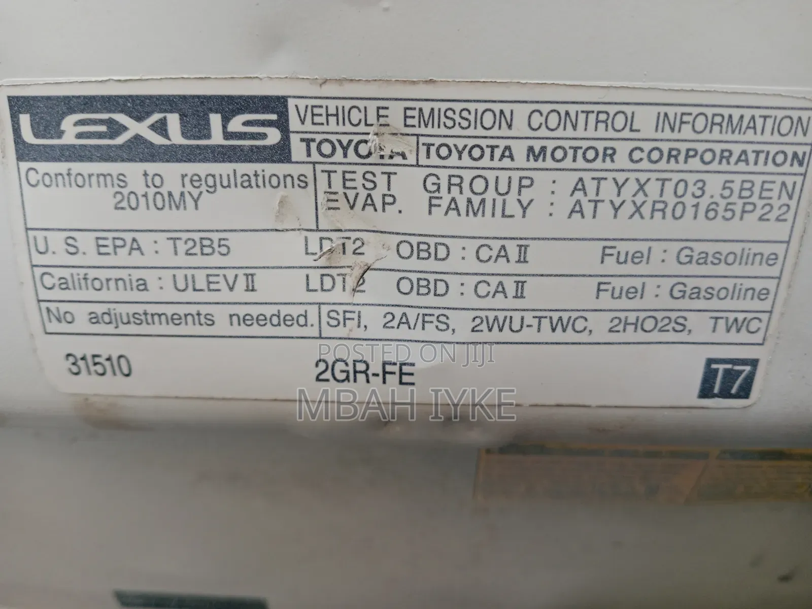 Lexus RX 2010 White