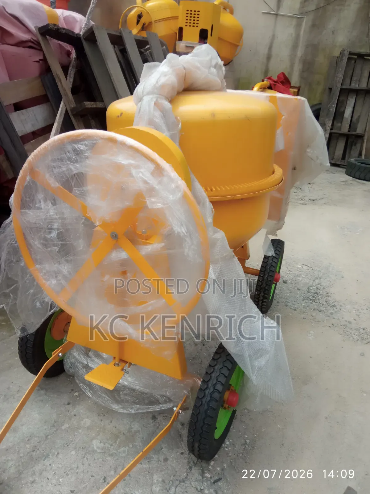 Concrete and Cement Mixer Machine 400 Litres