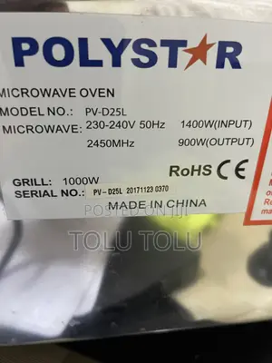 Polystar Inbuilt PV-D25l Microwave