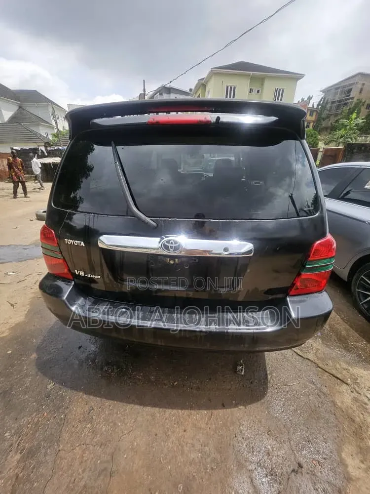Toyota Highlander 2003 Black