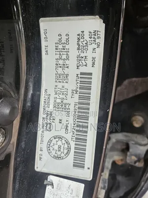 Toyota Highlander 2003 Black