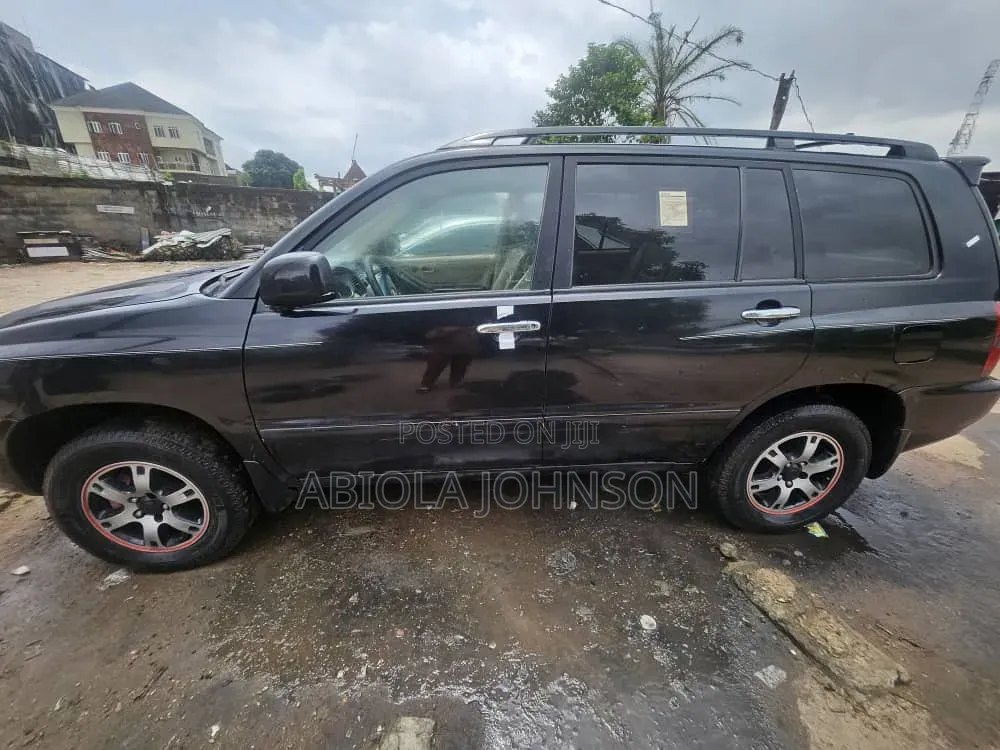 Toyota Highlander 2003 Black