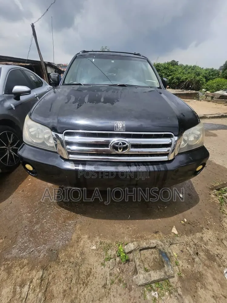 Toyota Highlander 2003 Black