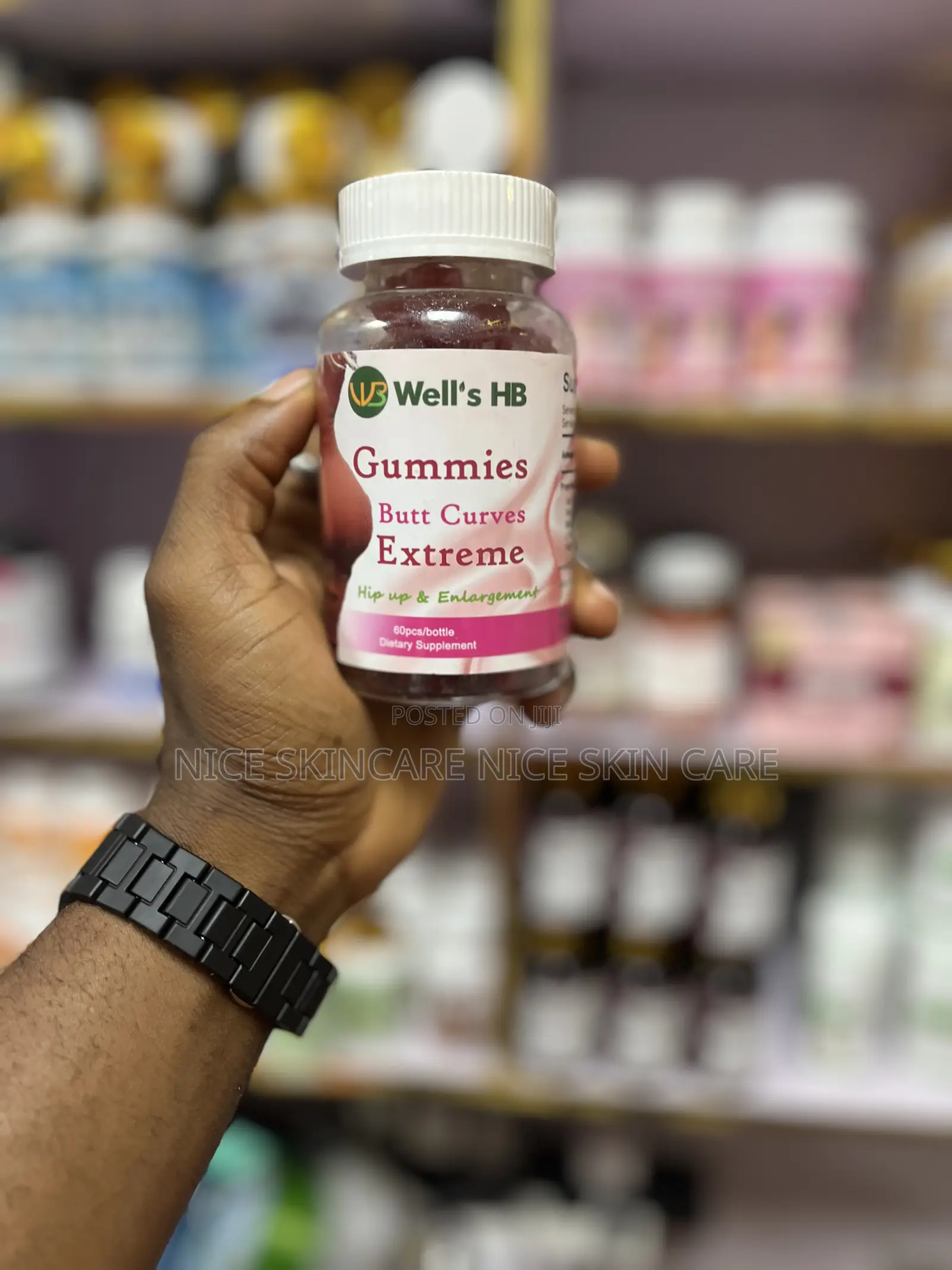 Well’s HB Butt Curve Gummies