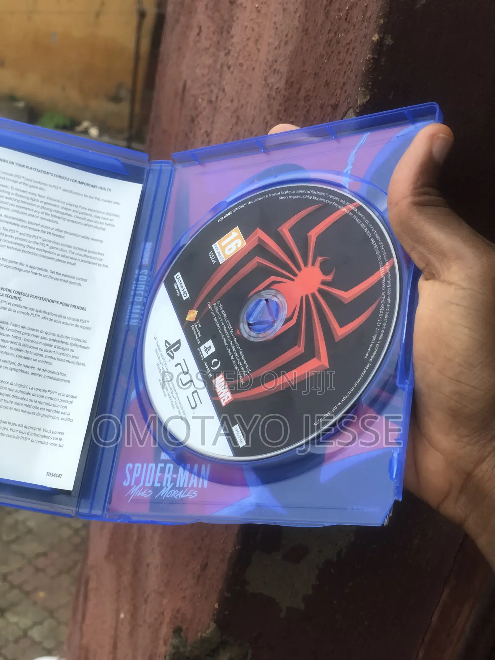 Spider-Man-Miles Morales Ps5 Disc Game