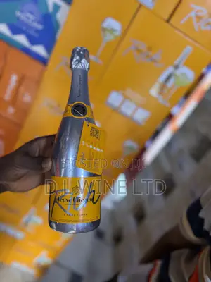 Veuve Clicquo (RICH) Cartoon of 12 Bottles