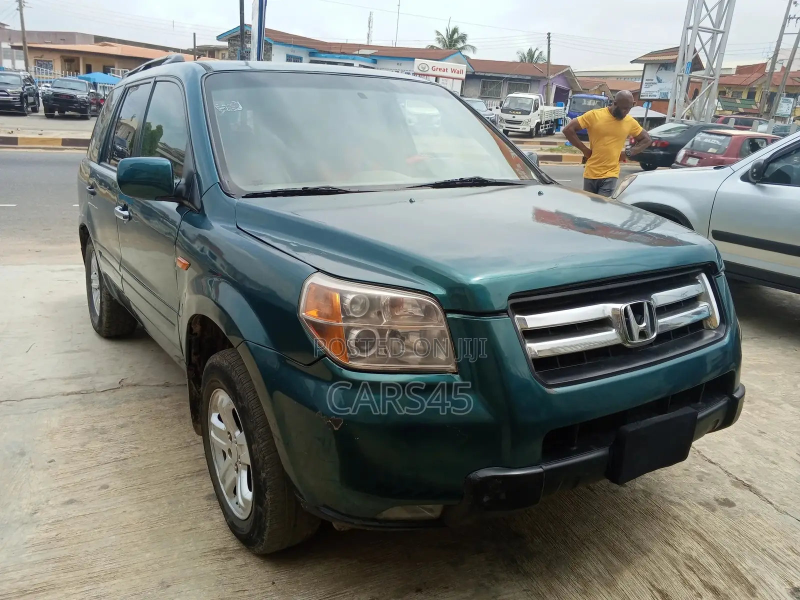 Honda Pilot 2003 Green