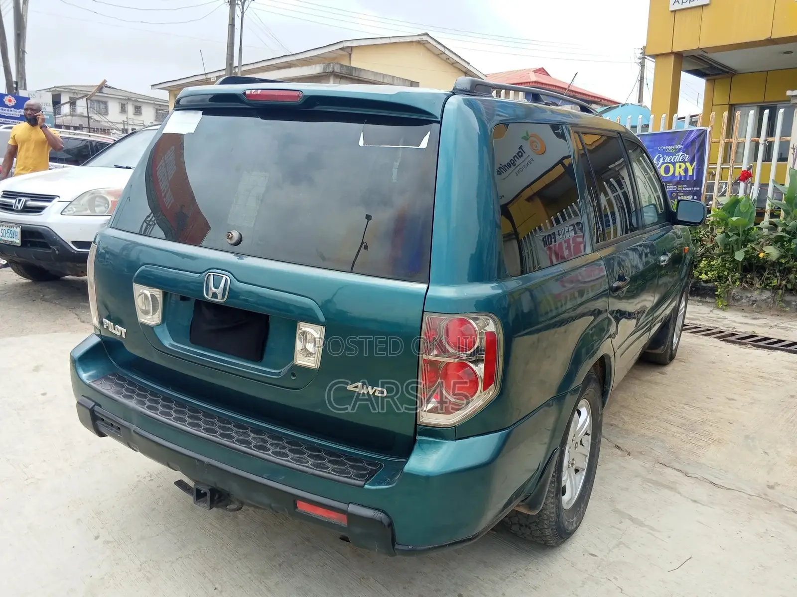 Honda Pilot 2003 Green