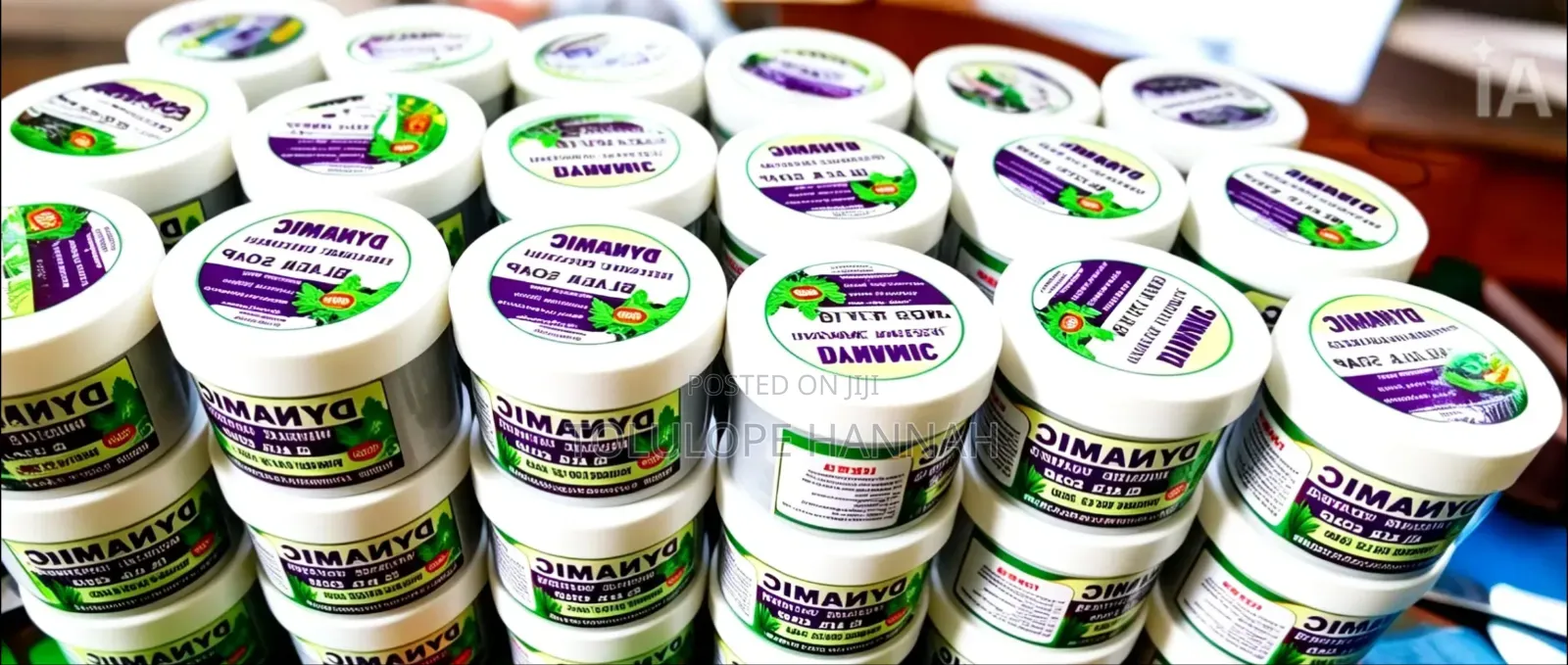 Organic Natural Black Soap