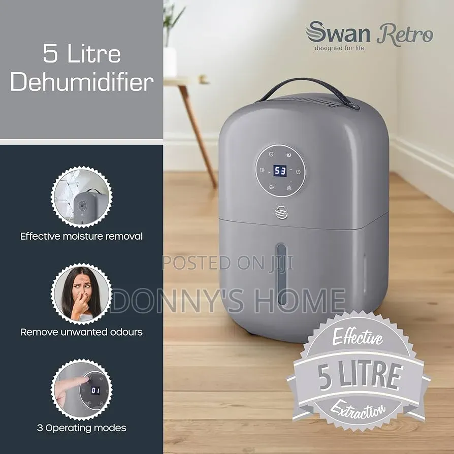 Swan Retro 5L Dehumidifier