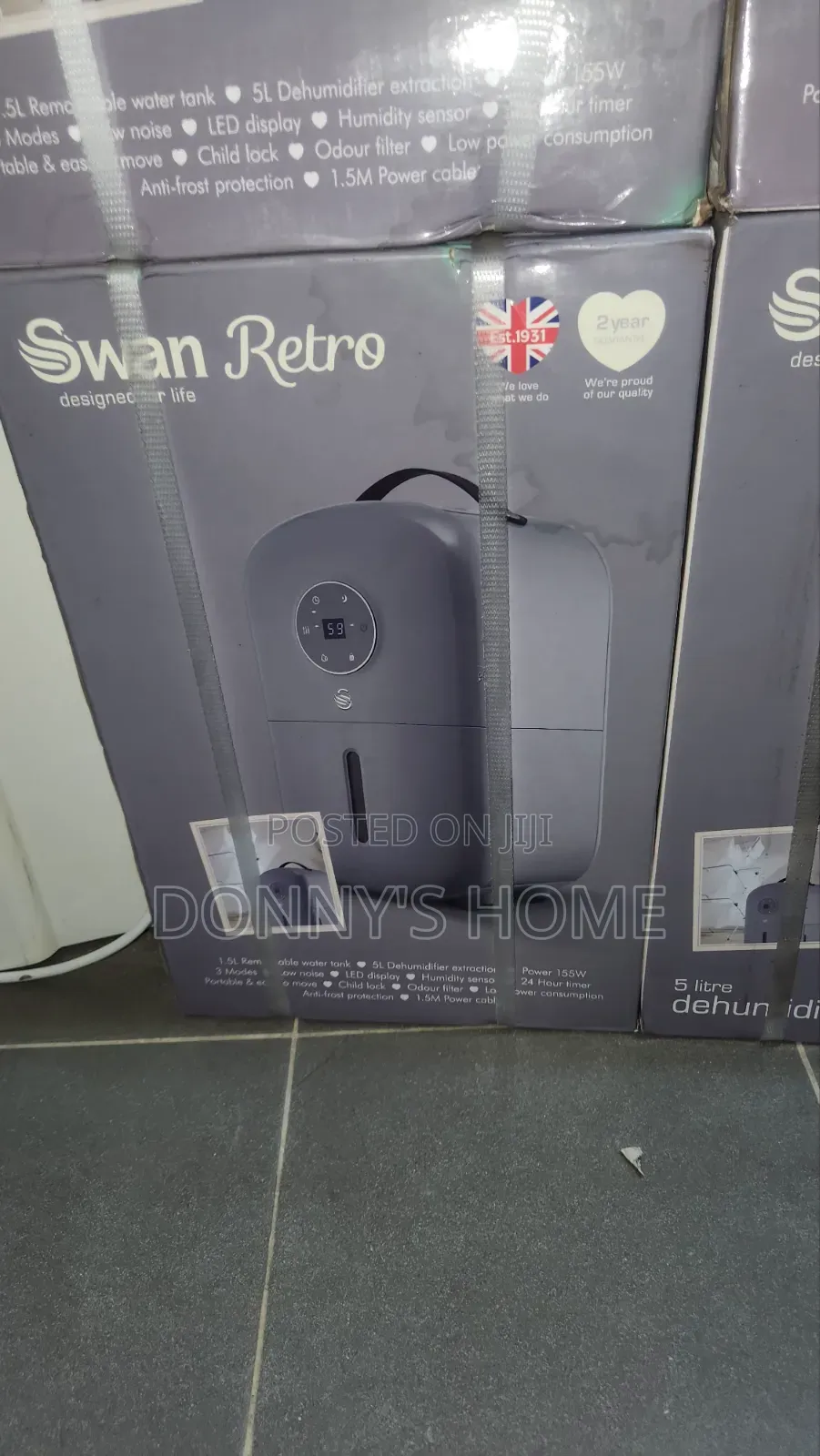 Swan Retro 5L Dehumidifier