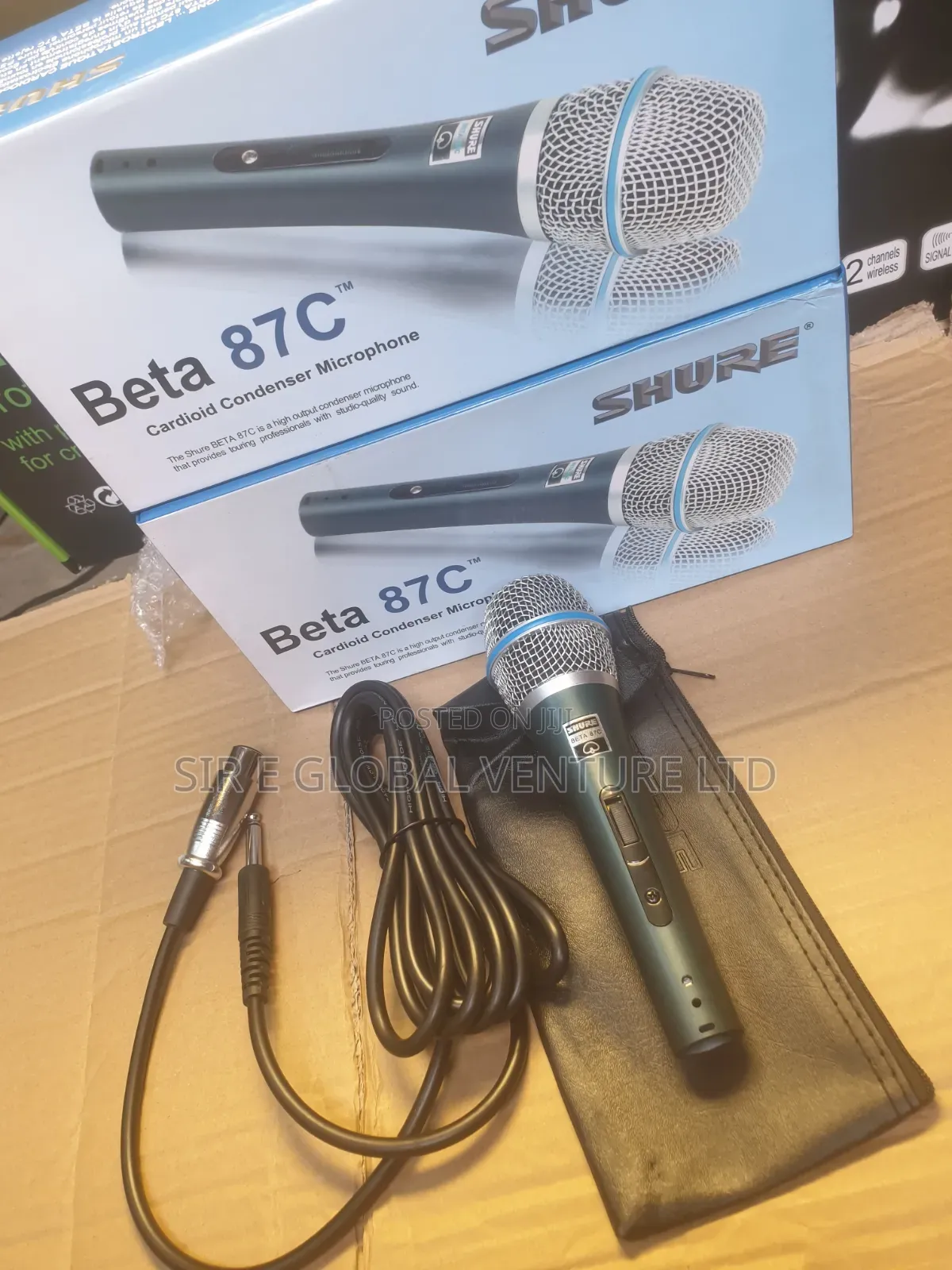 High Quality Shure BETA 87C Vocal Microphon