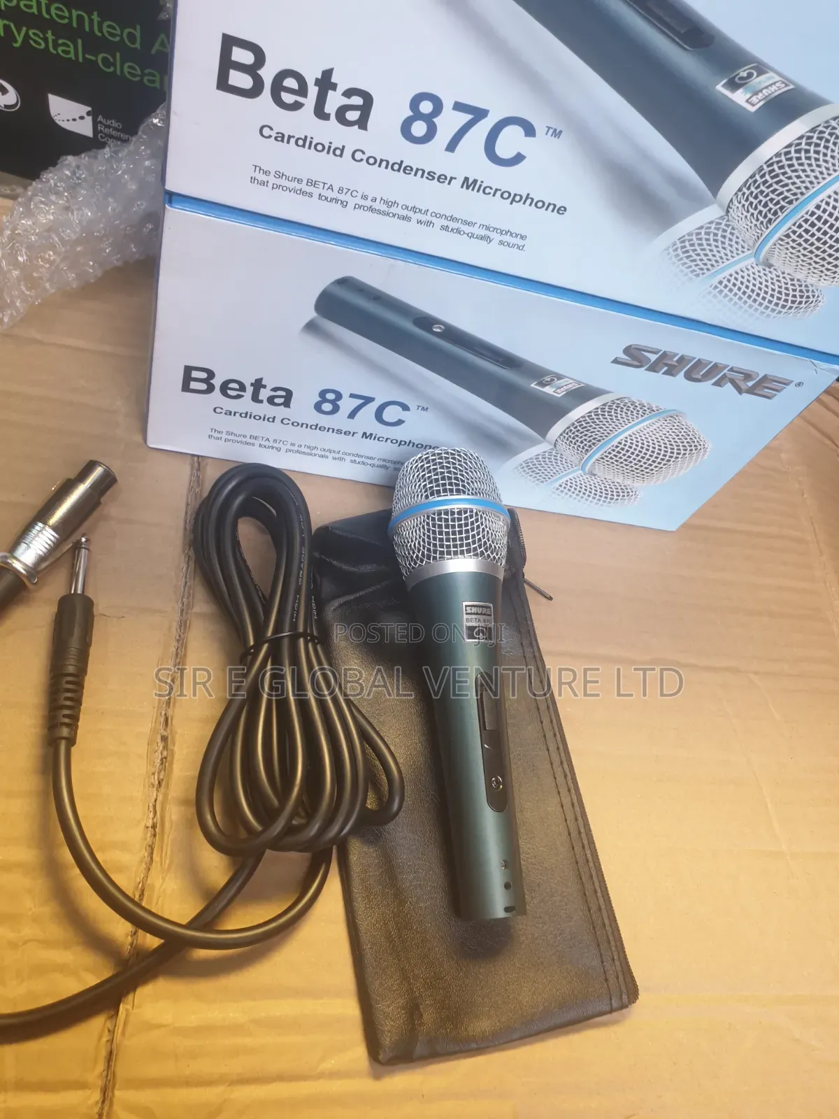 High Quality Shure BETA 87C Vocal Microphon